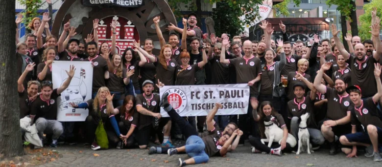 Tischfußballmannschaft des FC St. Pauli