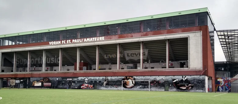 Man sieht das Millerntor-Stadion