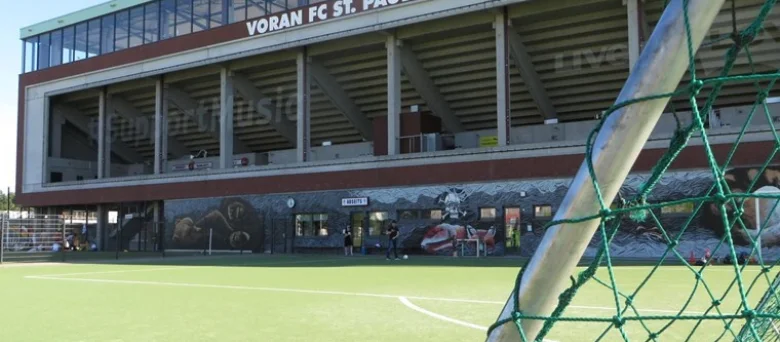Man sieht das Millerntor-Stadion