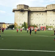 Training auf dem Rasen