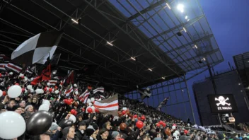 Foto von Fans im Stadion