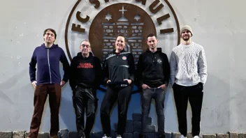 Bild der Vertreter des Spendenbeirat des FC St. Pauli
